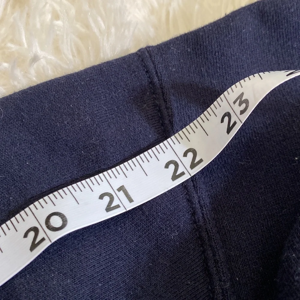 RSQ BOY’S NAVY BLUE ZIP UP FLEECE HOODIE Size SMALL EUC